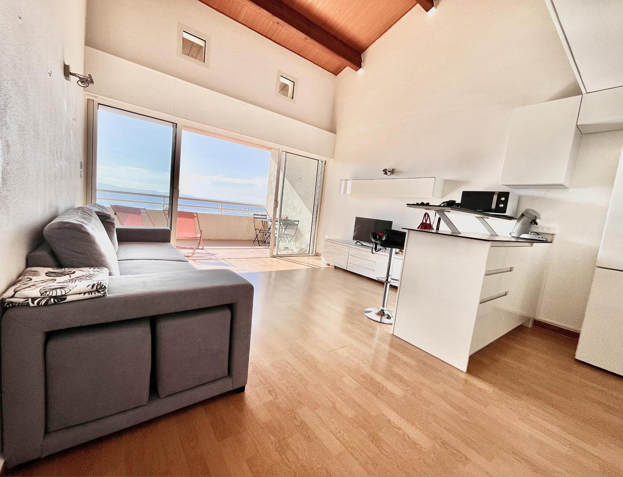 Aria Marina Duplex Vue Mer Route Des Sanguinaires, Plage A 50M, Parking Gratuit, 4 Pers Аяччо Екстер'єр фото