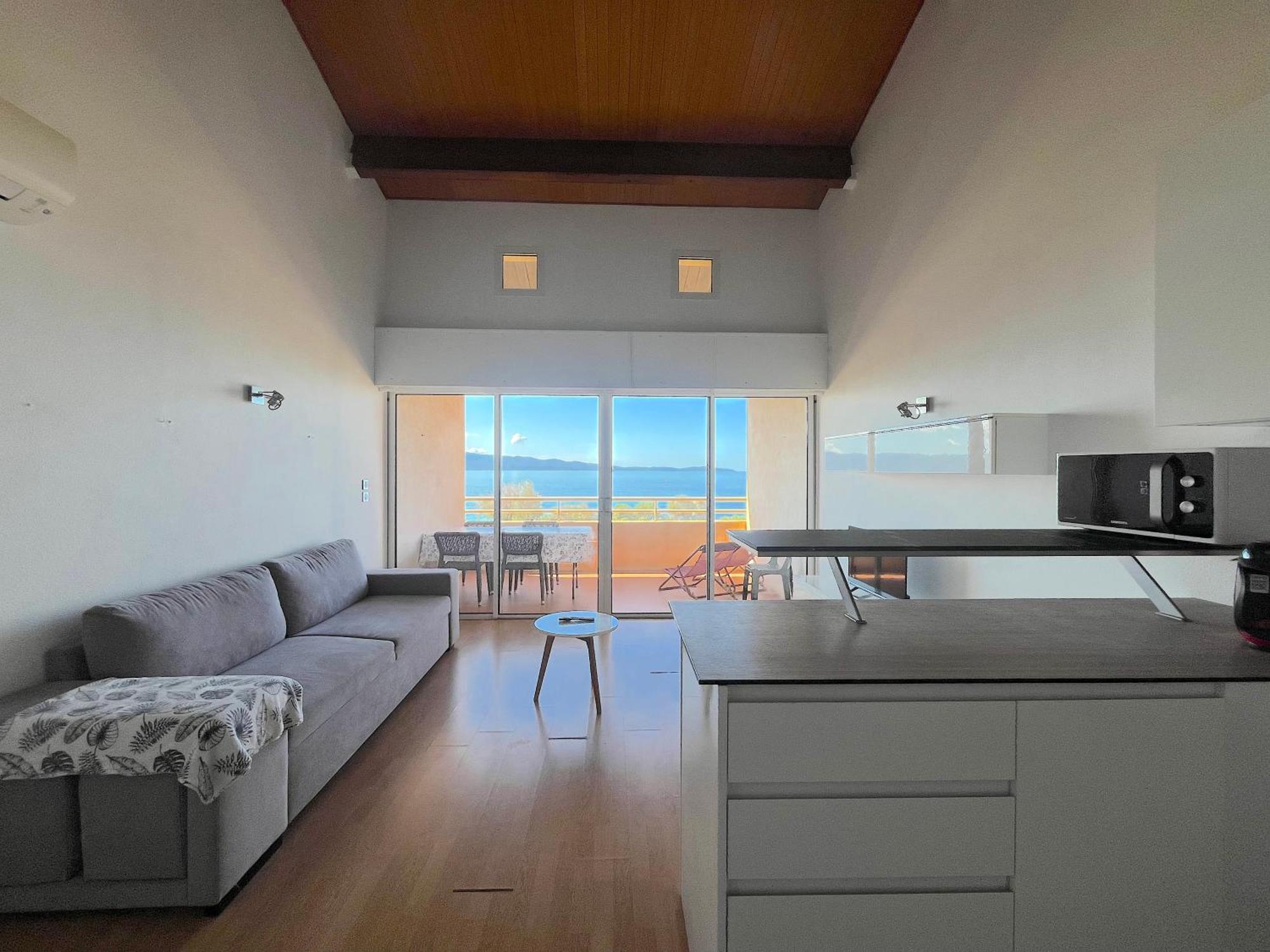 Aria Marina Duplex Vue Mer Route Des Sanguinaires, Plage A 50M, Parking Gratuit, 4 Pers Аяччо Екстер'єр фото